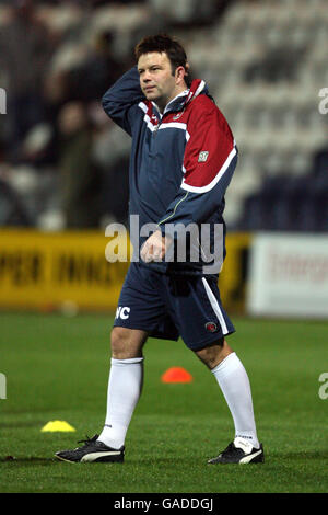 Fußball - Coca-Cola Football League Championship - Preston North End / Charlton Athletic - Deepdale. Charlton Athletic Performance Director Niall Clark Stockfoto