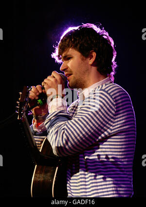 Wenig Lärm Sessions - Jack Penate - London Stockfoto