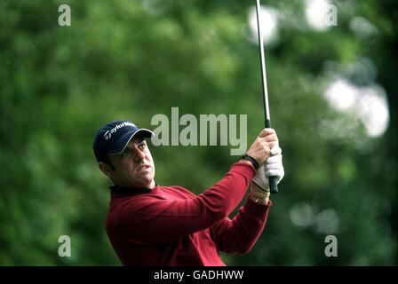 Golf - Volvo PGA Championship - Wentworth - Runde eins. Paul McGinley in Aktion Stockfoto