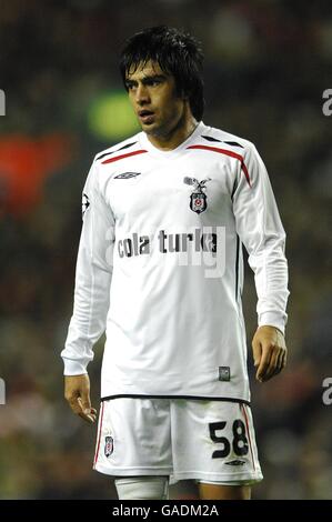 Fußball - UEFA Champions League - Gruppe A - Liverpool gegen Besiktas - Anfield. Ibrahim Toraman, Besiktas Stockfoto