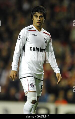 Fußball - UEFA Champions League - Gruppe A - Liverpool V Besiktas - Anfield Road Stockfoto