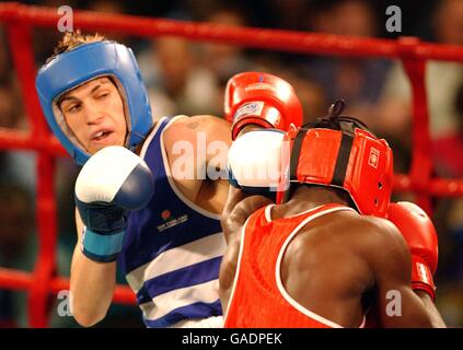 Commonwealth Games - Manchester 2002 - Boxen Stockfoto