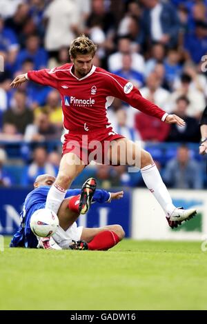 Fußball - bundesweit League Division One - Portsmouth V Nottingham Forest Stockfoto