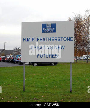 Featherstone Gefängnis - Wolverhampton Stockfoto