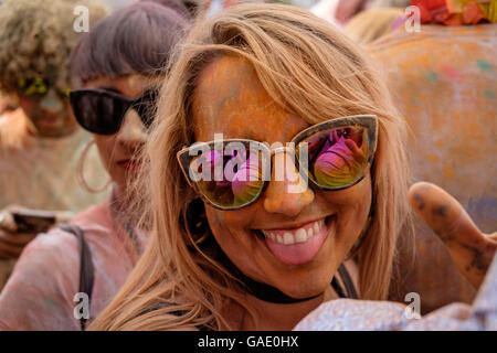 Bild aus der Londoner 2016 Gay Pride. Stockfoto