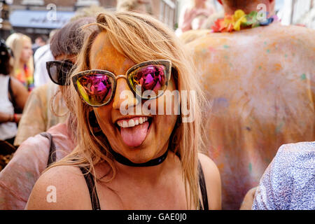 Bild aus der Londoner 2016 Gay Pride. Stockfoto