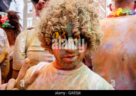 Bild aus der Londoner 2016 Gay Pride. Stockfoto