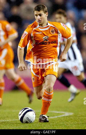 Fußball - Coca-Cola Football League Championship - West Bromwich Albion V Blackpool - The Hawthorns Stockfoto