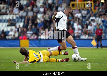 Fußball - UEFA-Intertoto-Cup - Halbfinale-Finale - Hinspiel - Fulham V Sochaux Stockfoto