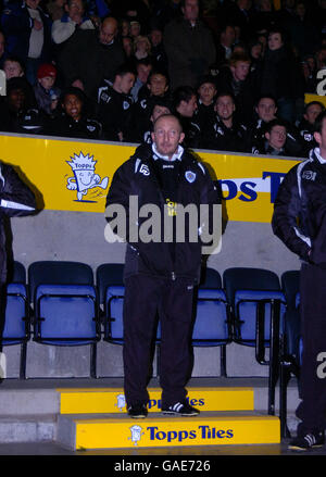 Fußball - Coca-Cola Football League Championship - Leicester City / Cardiff City - The Walkers Stadium. Ian Holloway, Manager von Leicester City Stockfoto