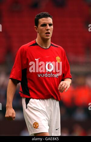 Fußball - freundlich - Manchester United gegen boca Juniors. John O'Shea, Manchester United Stockfoto