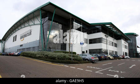 Eine allgemeine Ansicht des Amazon.co.uk Distributionszentrums in der Nähe von Milton Keynes. Stockfoto