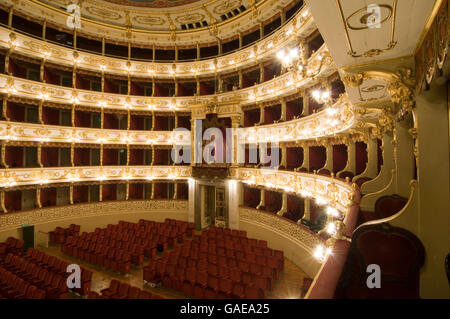 Teatro Regio Theater, Parma, Emilia-Romagna, Italien, Europa Stockfoto