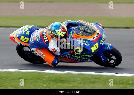 Motorradfahren - Cinzano Grand Prix von Großbritannien - Moto GP. Alfonso Nieto während des Qualifyings für das 250ccm-Rennen Stockfoto