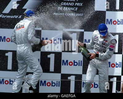 Formel 1 Motoracing - französischen Grand-Prix - Rennen Stockfoto