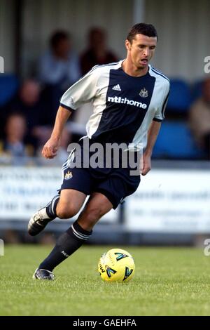 Fußball - freundlich - De Tubanters Enschede / Newcastle United. Gary Speed, Newcastle United Stockfoto