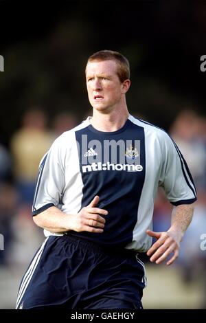 Fußball - freundlich - De Tubanters Enschede / Newcastle United. Stephen Caldwell, Newcastle United Stockfoto