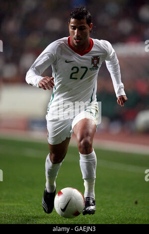 Fußball - UEFA European Championship 2008 Qualifikation - Gruppe A - Portugal gegen Armenien - Dr. Magalhaes Pessoa. Ricardo Quaresma, Portugal Stockfoto