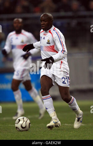 Fußball - Internationale Freundschaften - Frankreich gegen Marokko - Stade de France. Lassana Diarra, Frankreich Stockfoto