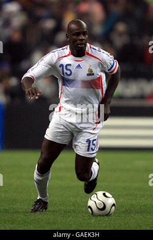 Fußball - Internationale Freundschaften - Frankreich gegen Marokko - Stade de France. Lilian Thuram, Frankreich Stockfoto