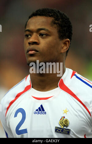 Fußball - Internationale Freundschaften - Frankreich gegen Marokko - Stade de France. Patrice Evra, Frankreich Stockfoto