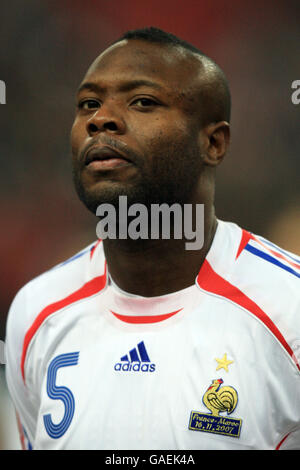 Fußball - Internationale Freundschaften - Frankreich gegen Marokko - Stade de France. William Gallas, Frankreich Stockfoto