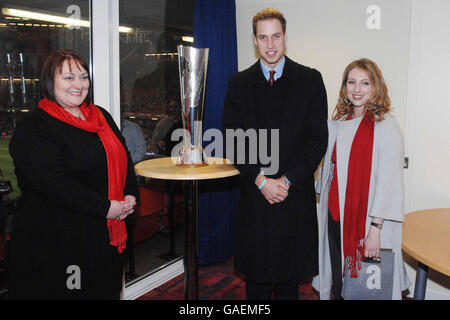 Prinz William besucht Wales V Südafrika Prinz William Cup-match Stockfoto