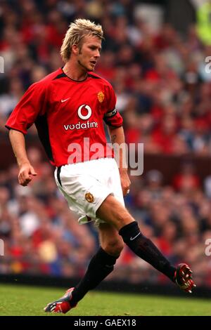 Fußball - freundlich - Manchester United gegen boca Juniors. David Beckham, Manchester United Stockfoto