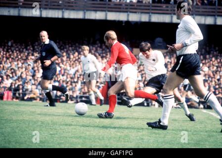 Fußball - Watney Cup - Final - Derby County gegen Manchester United Stockfoto