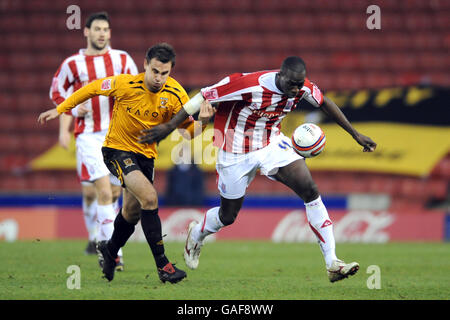 Fußball - Coca-Cola Football League Championship - Stoke City gegen Hull City - Britannia Stadium Stockfoto