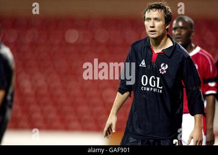 Fußball - Worthington Cup - erste Runde - Nottingham Forest / Kidderminster Harriers. Scott Stamps, Kidderminster Harriers Stockfoto