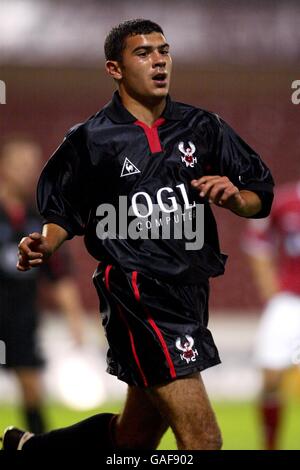 Fußball - Worthington Cup - erste Runde - Nottingham Forest / Kidderminster Harriers. Scott Lower, Kidderminster Harriers Stockfoto