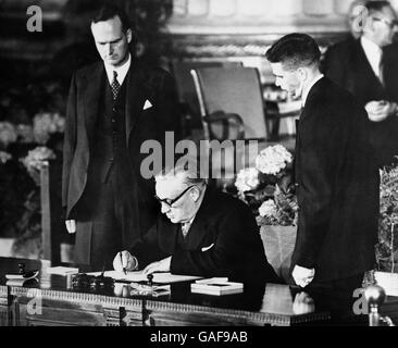 Internationale Politik - NATO - Washington - 1949 Stockfoto