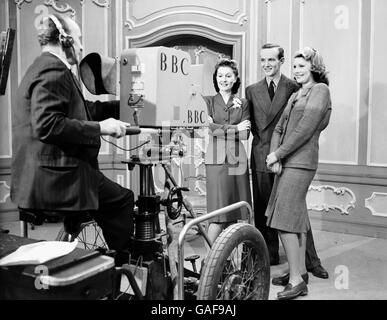 UK - TV - Unterhaltung Alexandra Palace - 1946 Stockfoto