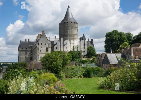 Frankreich, Eure-et-Loir, Chateaudun, Schloss Stockfoto