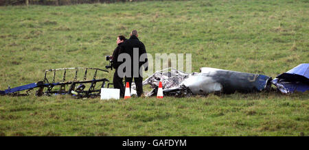 Mid-Air Collision - Staffordshire Stockfoto