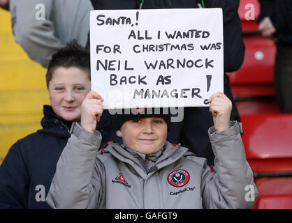 Fußball - Coca-Cola Football League Championship - Sheffield United gegen Crystal Palace - Bramall Lane Stockfoto