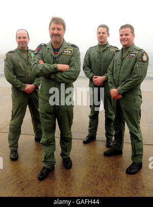 Prinz William tritt RAF Stockfoto