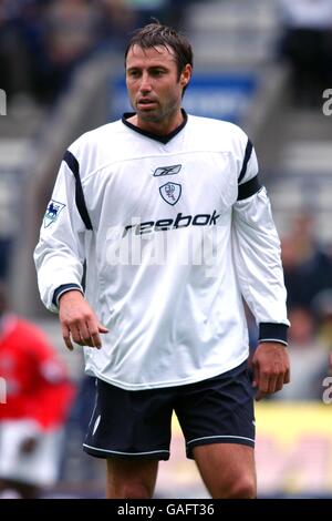 Fußball - FA Barclaycard Premiership - Bolton Wanderers / Charlton Athletic. Paul Warhurst, Bolton Wanderers Stockfoto