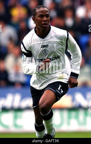 Fußball - FA Barclaycard Premiership - Bolton Wanderers / Charlton Athletic. Ricardo Gardner, Bolton Wanderers Stockfoto