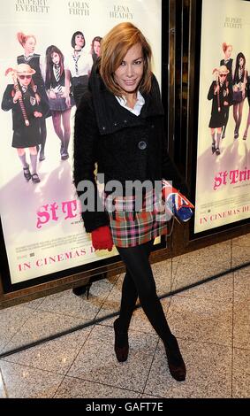 St. Trinian's Weltpremiere - Ankunft - London. Tara Palmer Tomkinson kommt zur Weltpremiere von St. Trinian's im Empire am Leicester Square, London Stockfoto