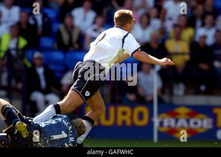 Fußball - FA Barclaycard Premiership - Bolton Wanderers V Aston Villa Stockfoto