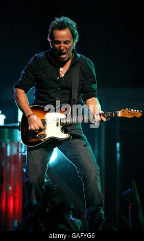 Bruce Springsteen Konzert - London Stockfoto