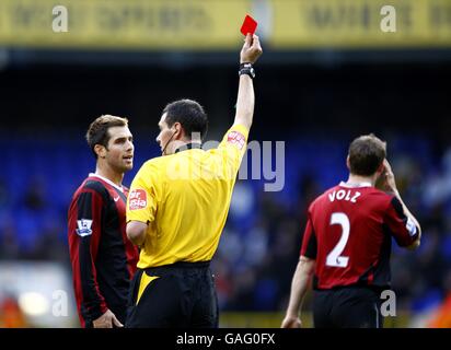 Fußball - Barclays Premier League - Tottenham Hotspur gegen Fulham - White Hart Lane Stockfoto