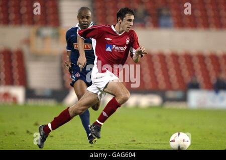 Fußball - Worthington Cup - zweite Runde - Nottingham Forest / Walsall. John Thompson, Nottingham Forest Stockfoto