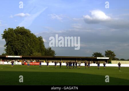 Fußball - kombinierte Counties League Premier Division - AFC Wimbledon V Chipstead Stockfoto