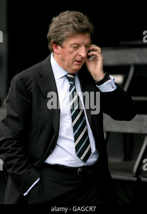 Fußball - Fulham Pressekonferenz zur Einführung neuer Manager Roy Hodgson - Motspur-Trainingsgelände Stockfoto