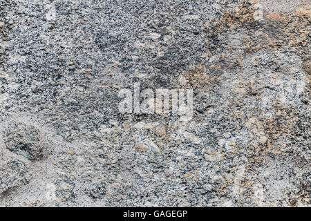 Stein Granit Wand Textur, Vorderansicht Stockfoto