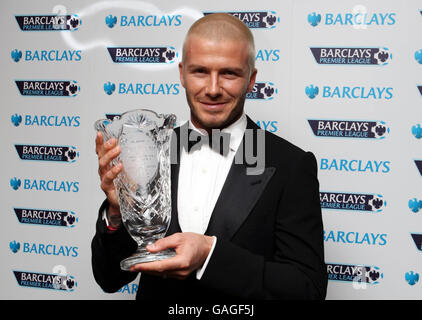 Fußball - David Beckham - Football Writers Tribute Award - das Lancaster Hotel Stockfoto