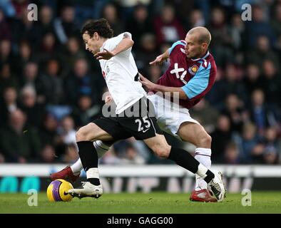 Fußball - Barclays Premier League - West Ham United gegen Fulham - Upton Park Stockfoto